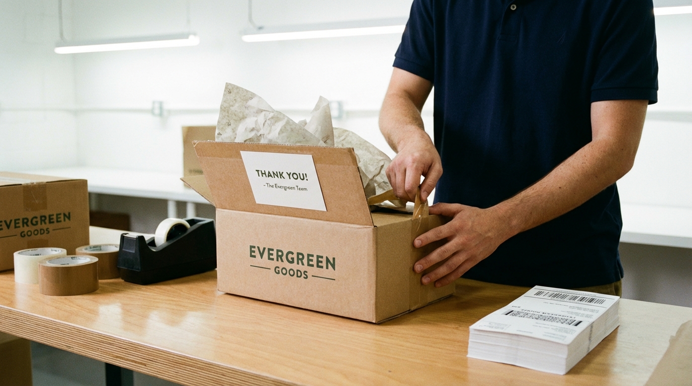 Behind the scenes look at CartClick order fulfillment and packaging process